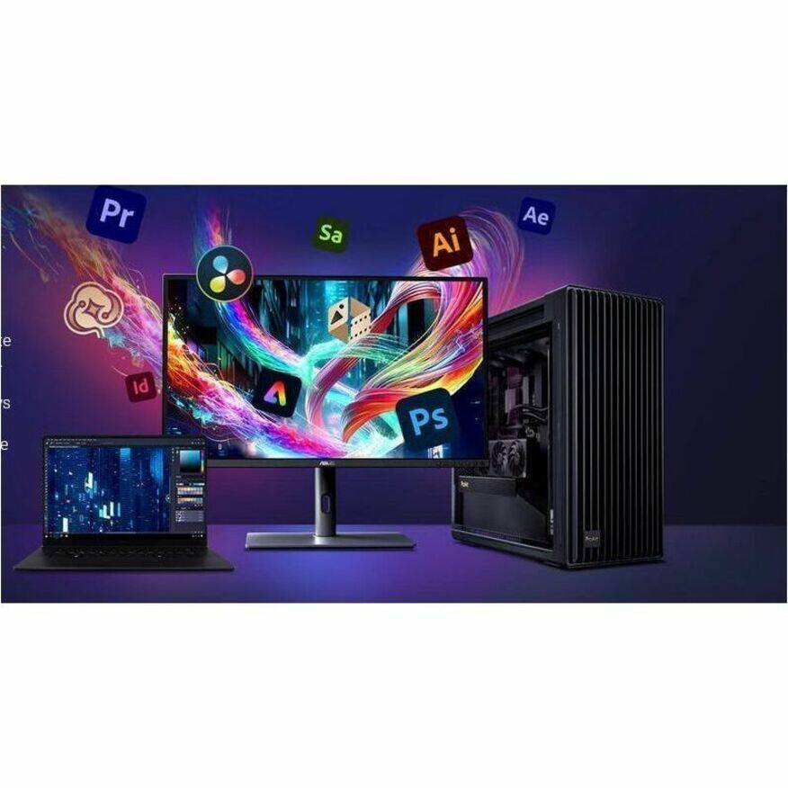 Alt View 1. ASUS - Asus ProArt PA32UCE 32" Class 4K UHD LED Monitor - 16:9 - Black - 31.5" Viewable - In-plane Switching (IPS) Technology - Black.