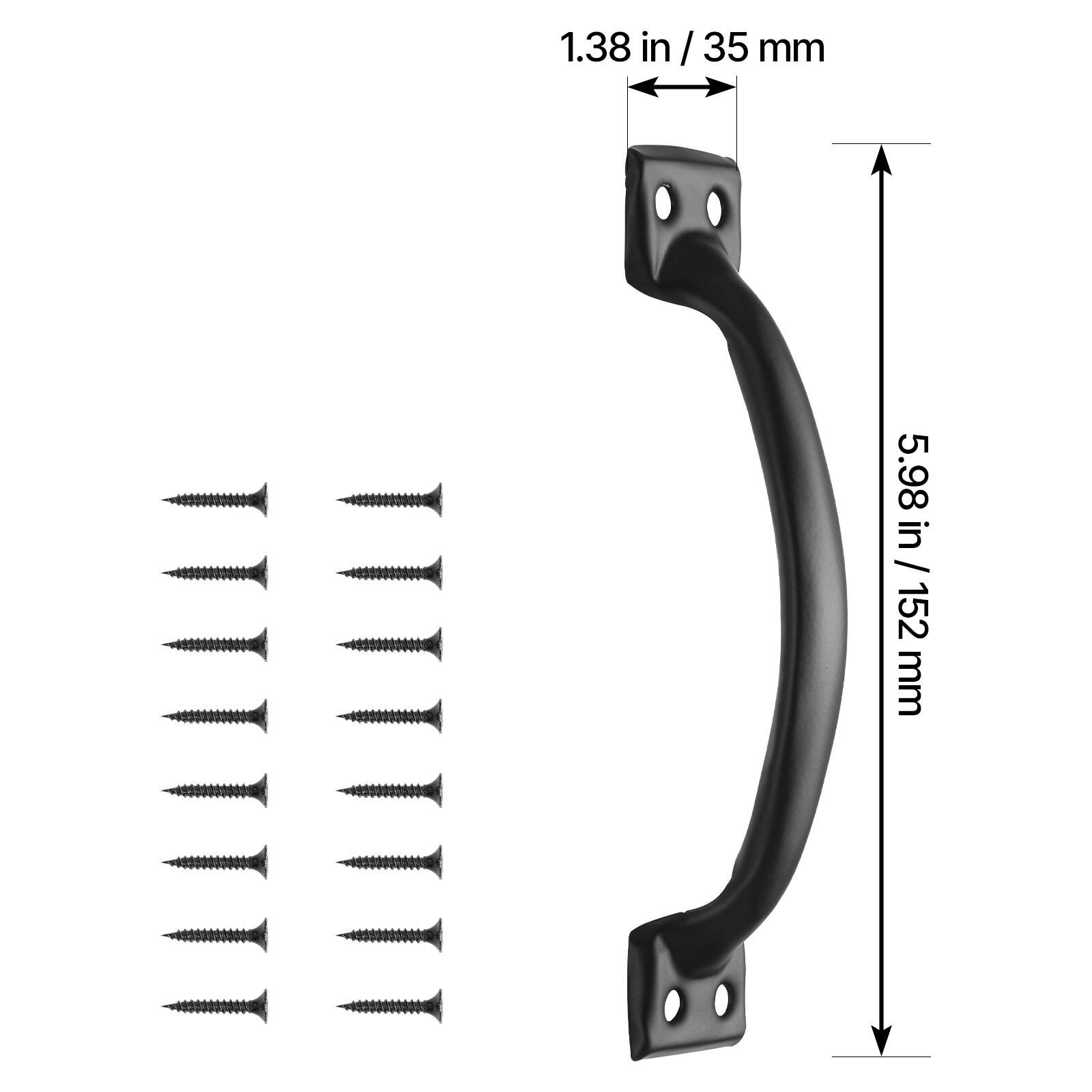 1.38 in / 35 mm  
5.98 in / 152 mm