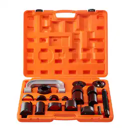 Glintex - 21-Piece Ball Joint Press Kit C-Frame Heavy Duty Ball Joint Removal & Installation Tool Set with Carrying Case