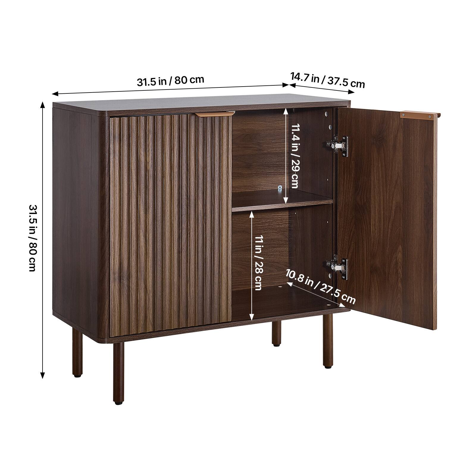 31.5 in/80 cm  
14.7 in/37.5 cm  
11.4 in/29 cm  
11 in/28 cm  
10.8 in/27.5 cm