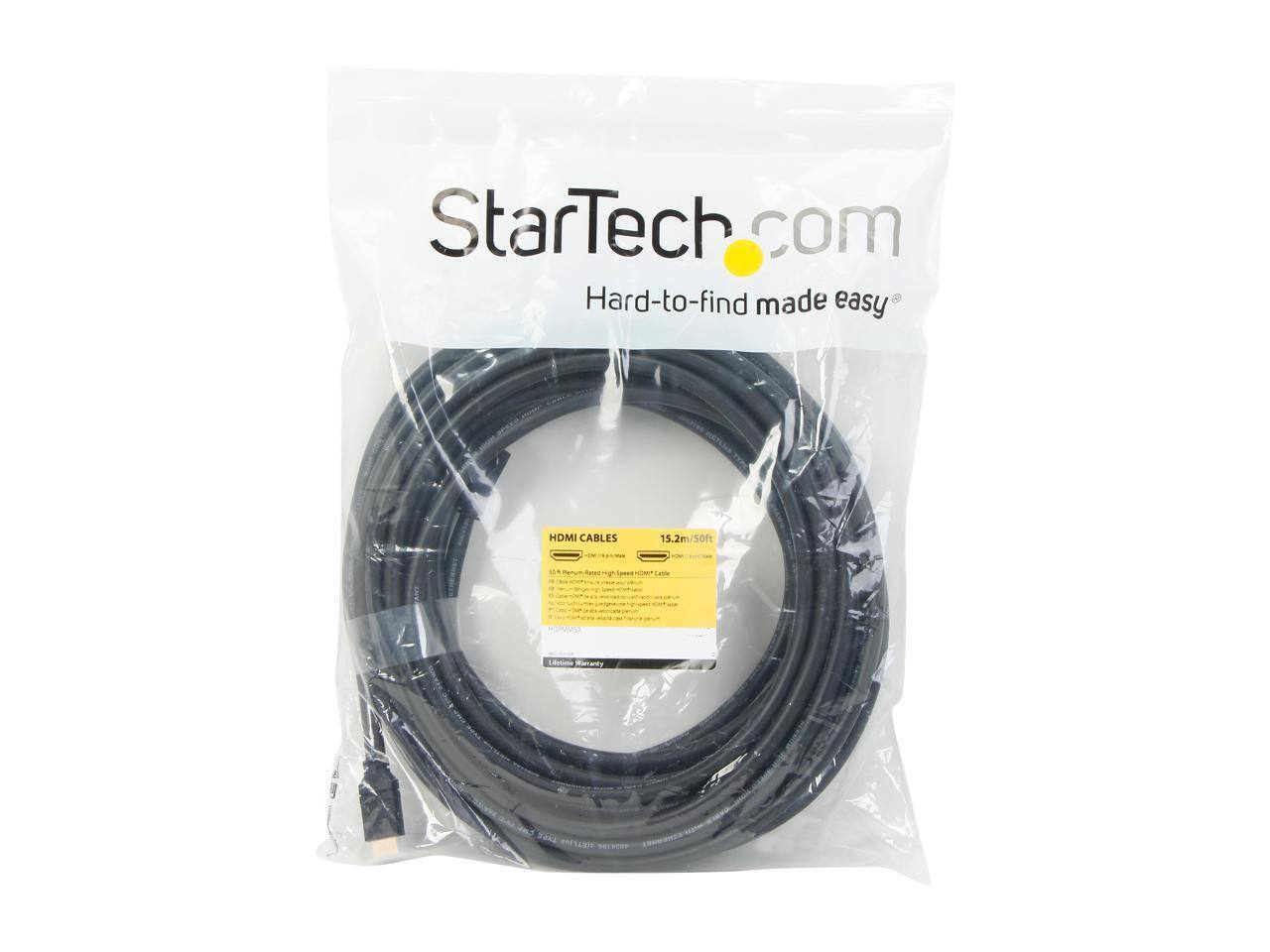 StarTech.com  
Hard-to-find made easy

HDMI CABLES  
15.2m/50ft

LifeRation Vitamanty
