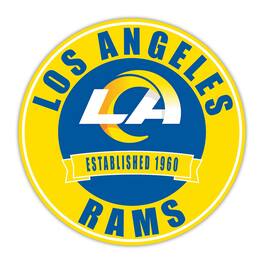 Fan Creations - Los Angeles Rams 24" Circle with Banner - Multicolor