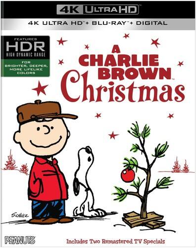 Front. A Charlie Brown Christmas   - 4K Blu-Ray.