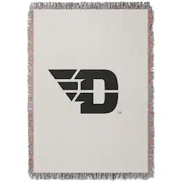 Chad & Jake - Dayton Flyers Woven Blanket - White