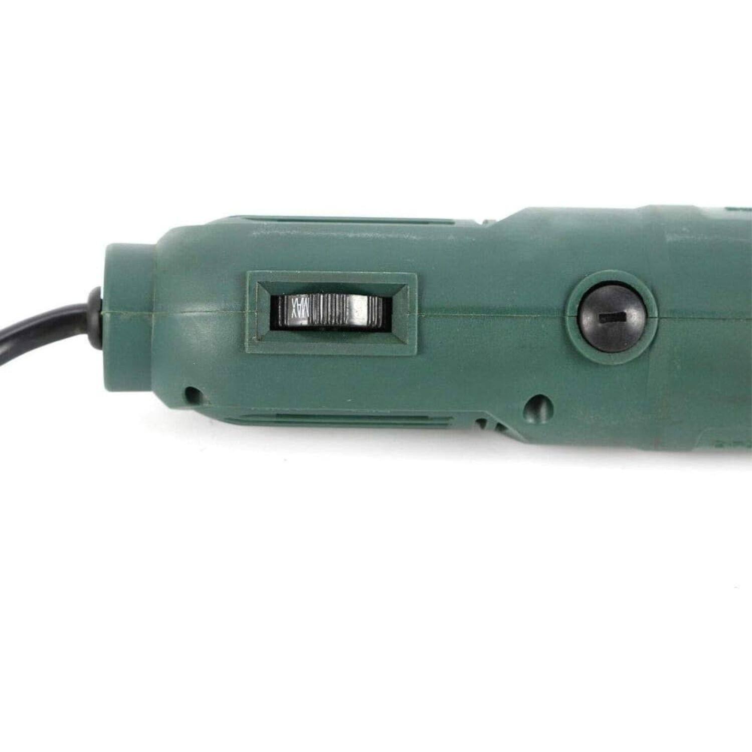 Left. Stock Preferred - 12500RPM Handheld Magnet Wire Stripping Machine - Silver / Black.