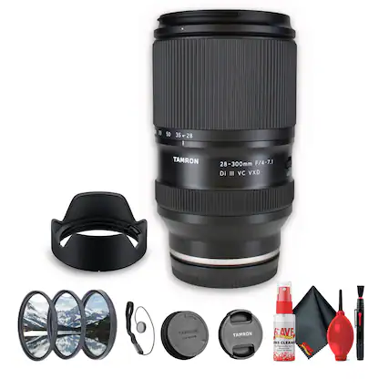 1 70 50 35 -28 35 28 TAMRON 28-300mm F/4-7.1 Di III VC VXD
1 OPERL TAMRON FUs KILS TAMRON KAVE STRONICE S CLEANE
- nin i - - A