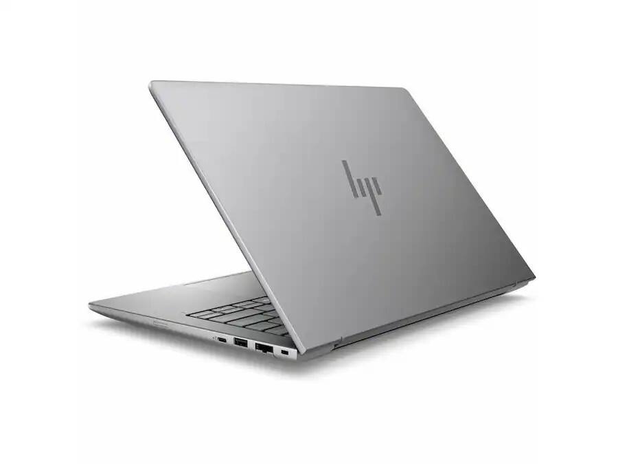 Alt View 3. HP - ZBook 8 G1ak 14" Touchscreen - Ryzen AI 7 PRO 350 - 32GB Memory - 2TB SSD - Win 11 Pro - Meteor Silver.