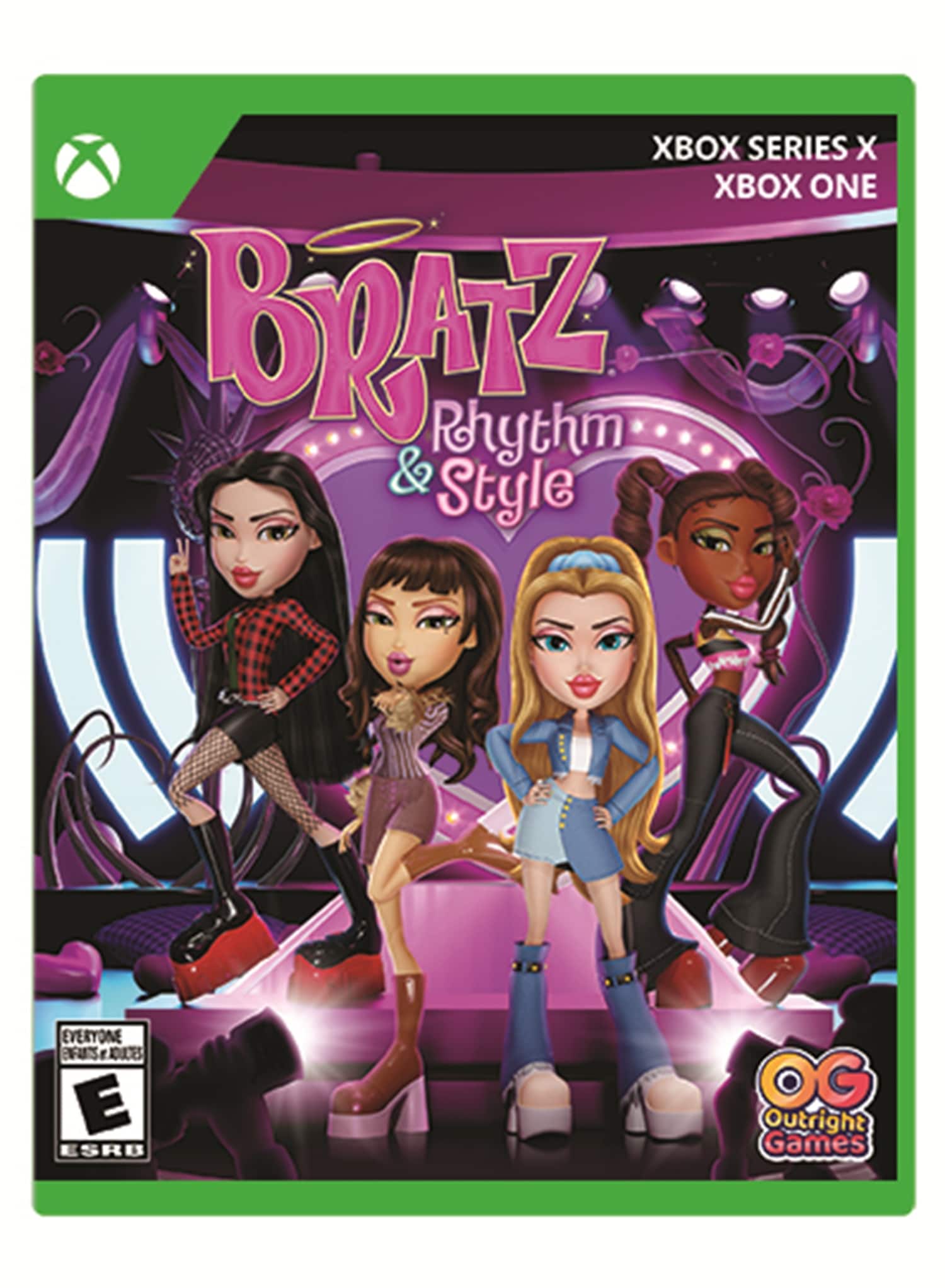 XBOX SERIES X XBOX ONE BRAZ Rhythm & Style J EVERYONE ENSHAUCEs E ESRB OG Outright Games