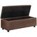 Alt View 15. Simpli Home - Hamilton Storage Ottoman - Distressed Umber Brown.