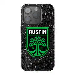 Keyscaper - MLS - Austin FC iPhone Bling Case - 14 - Black