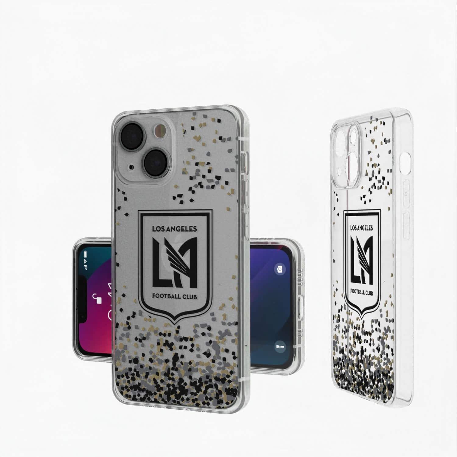 Keyscaper - MLS - LAFC iPhone Confetti Design Clear Case - 12/12 Pro - Multicolor price history on PriceWatchPro