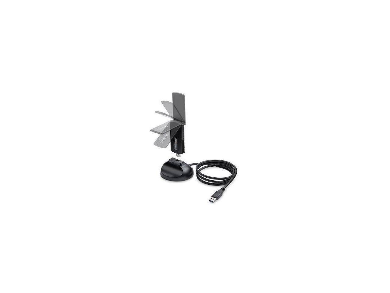 Alt View 1. StarTech.com - StarTech Wi-Fi 6E USB 3.0 Adapter, 802.11ax, 2.4/5/6 GHz, Foldable Antenna for PC/Laptop.