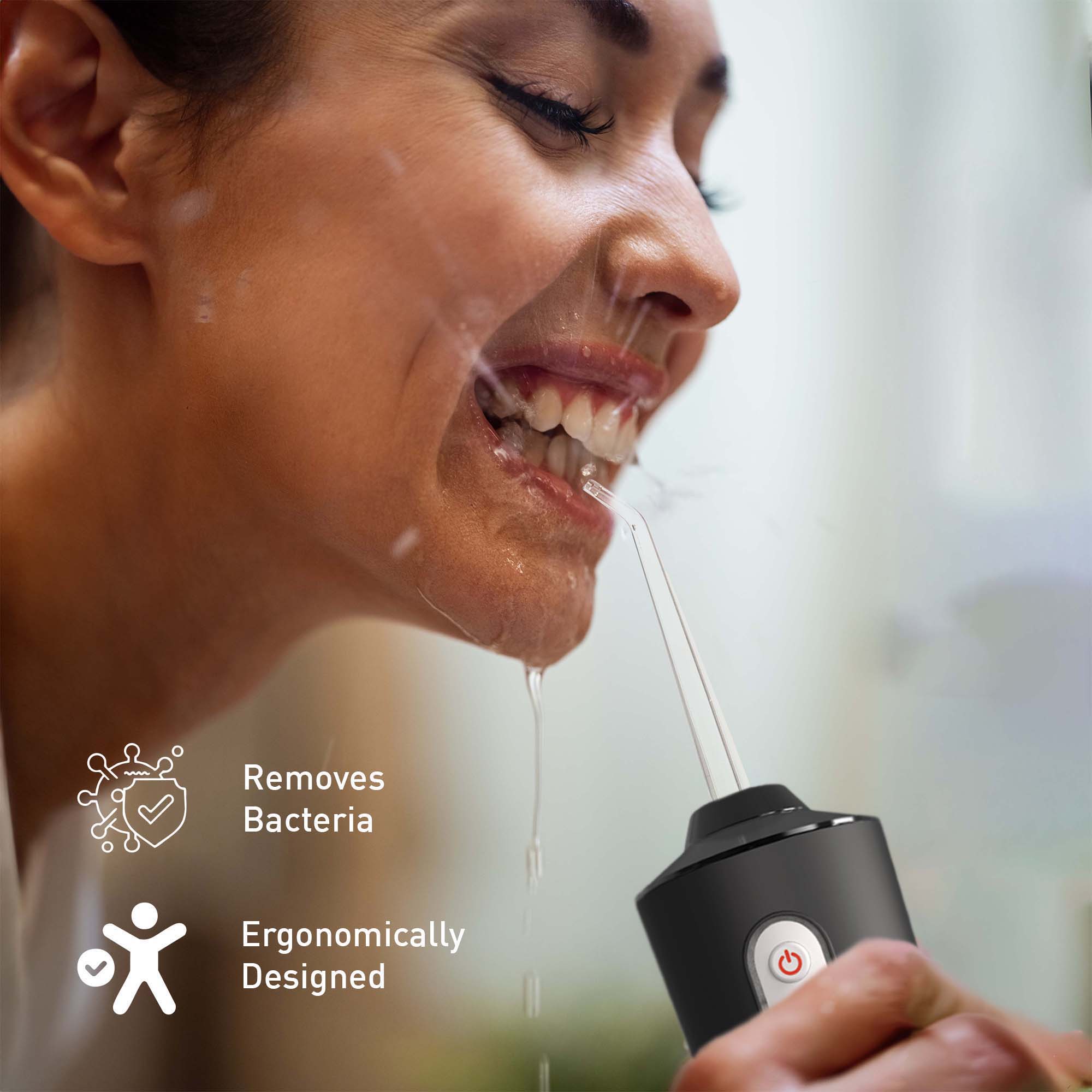 Removes Bacteria, Ergonomically Designed