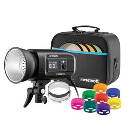 Westcott - FJ400-SE Studio Strobe 400Ws Bundle with Vivid Pack FlexiGels
