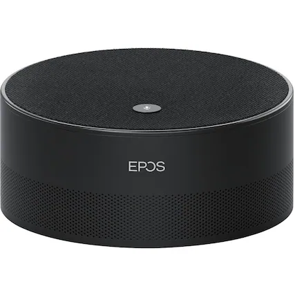 Front. EPOS - EPOS EXPAND Capture 5 Speakerphone - Black - Black.