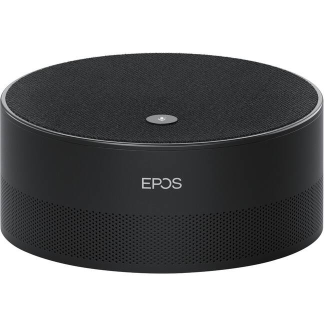 Front. EPOS - EPOS EXPAND Capture 5 Speakerphone - Black - Black.