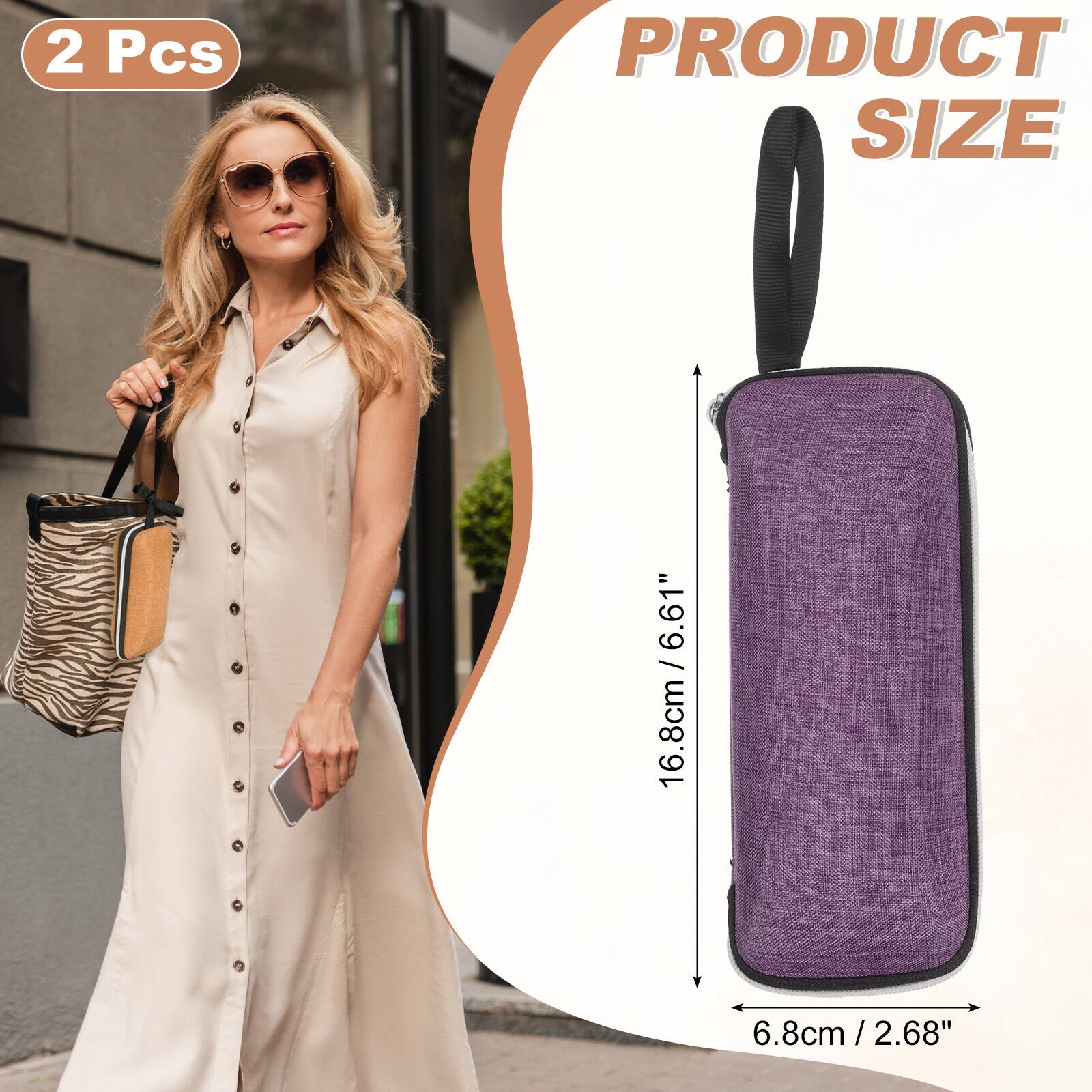 2 Pcs

PRODUCT SIZE

6.61" / 16.8cm

6.8cm / 2.68"