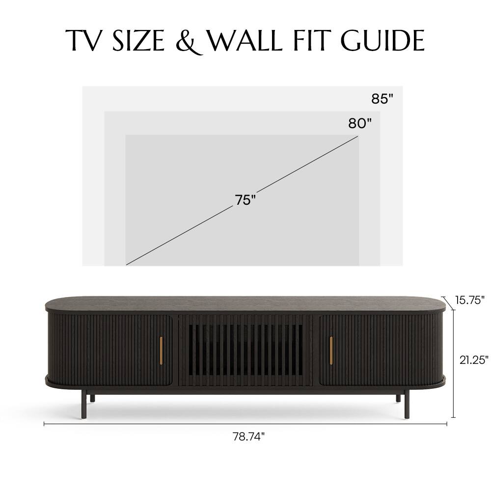 TV SIZE & WALL FIT GUIDE

85"  
80"  
75"  
15.75"  
21.25"  
78.74"