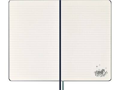 Alt View 4. Moleskine - Moleskine Harry Potter Expecto Patronum Limited Edition Notebook, 5" x 8.25", Narrow-Ruled, Blue/Teal (LEHP23QP060) - Blue/Teal.