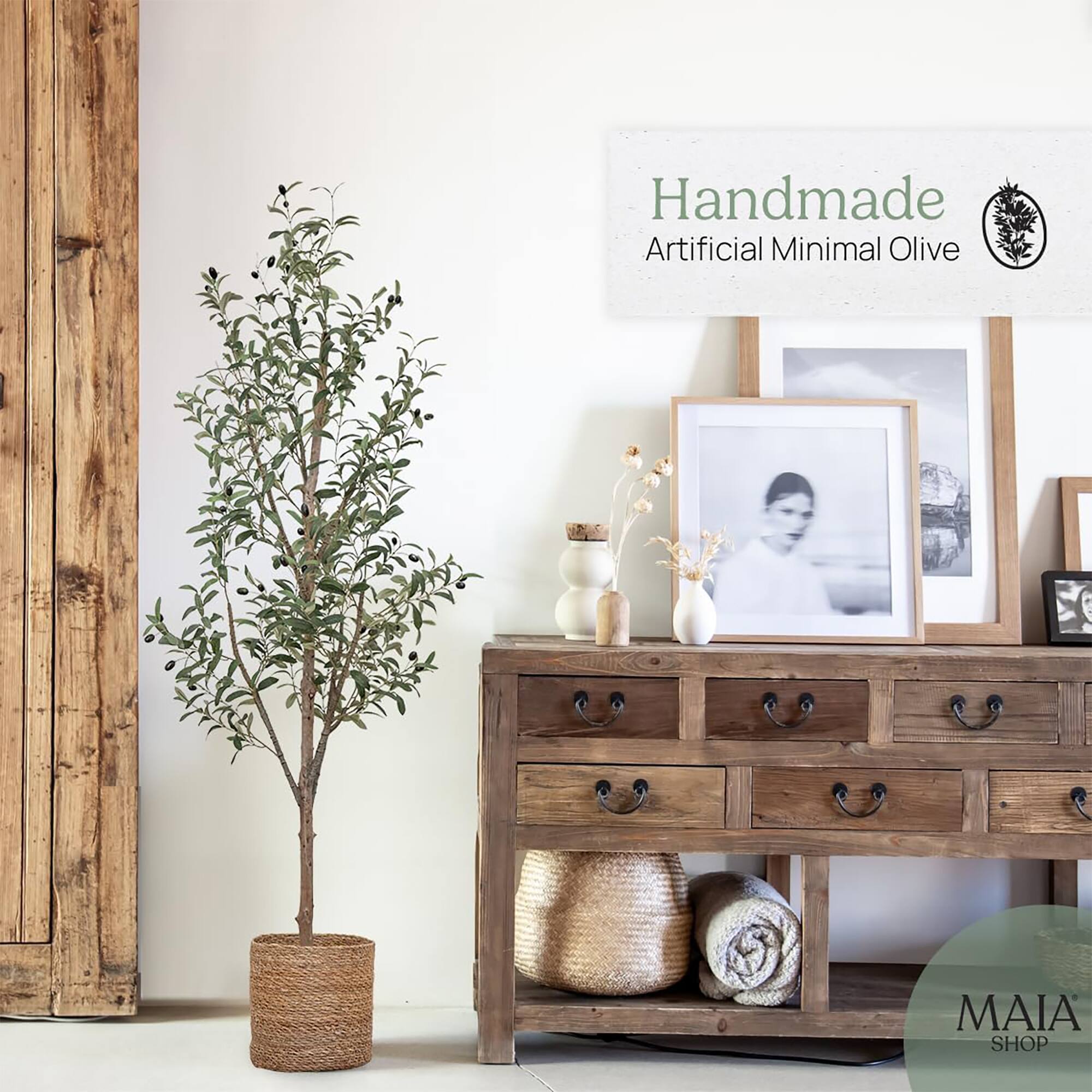 Handmade  
Artificial Minimal Olive  

MAIA SHOP