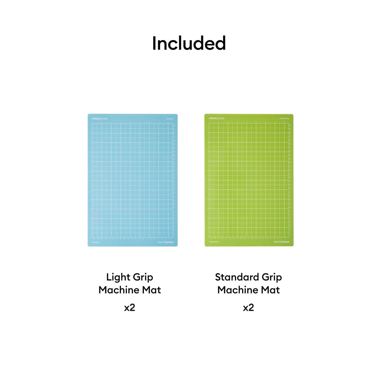 Included

Light Grip Machine Mat x2

Standard Grip Machine Mat x2