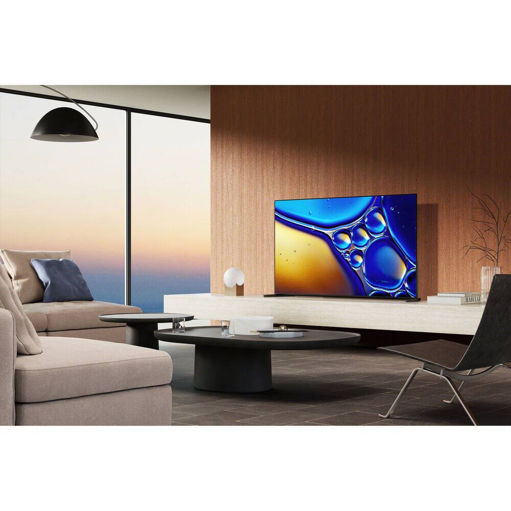 Alt View 5. Sony - BRAVIA 8 II 55 Inch QD-OLED 4K Google TV (2025) with Wall Mount and Kit.