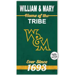 Jardine - William & Mary Tribe 11'' x 20'' Home Of The Sign - Green