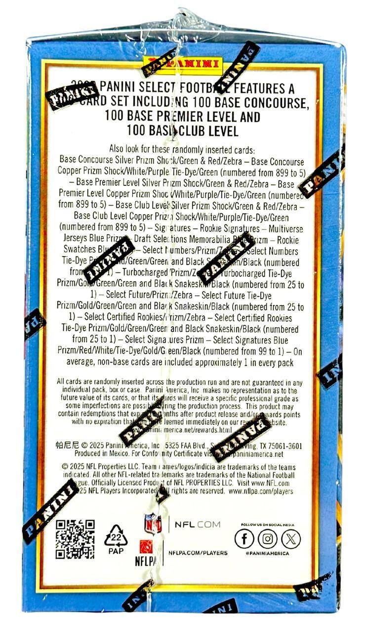 2025 Panini Select Football Hobby Blaster Box - Best Buy