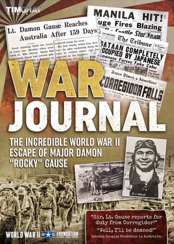 War Journal The Incredible World War II Escape of Major Damon RockyGause  - DVD