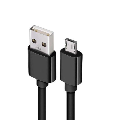 Home Collection - 3 Ft. Micro USB Fast Charger Data Sync Cable Cord for Samsung Galaxy S5 S6 S7 – Black