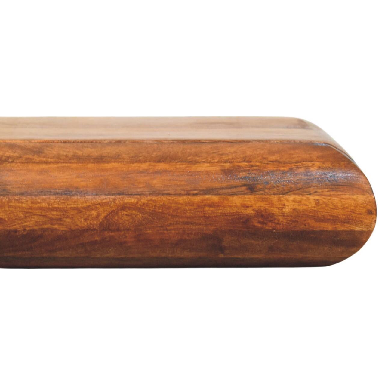 Back. Artisan Furniture - Solis Lowline Media Unit, 2 Drawers, Brown - Brown.