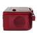 Left. Studebaker - BT Series Portable Bluetooth CD Player with AM/FM Stereo - Red.