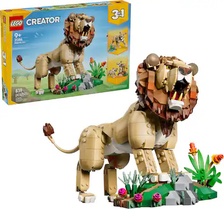 LEGO CREATOR 9+ 31386 Majestic Lion 839 pcs/pzs