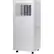 Alt View 7. TCL - 150 Sq. Ft. 5,000 BTU SACC (8,100 BTU ASHRAE) Smart Portable Air Conditioner - White.
