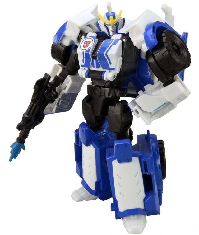 Front. Transformers - TAV-03 Strongarm | Transformers Adventure.
