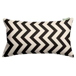 Majestic Home - Pillow 12x20 Chevron - Black