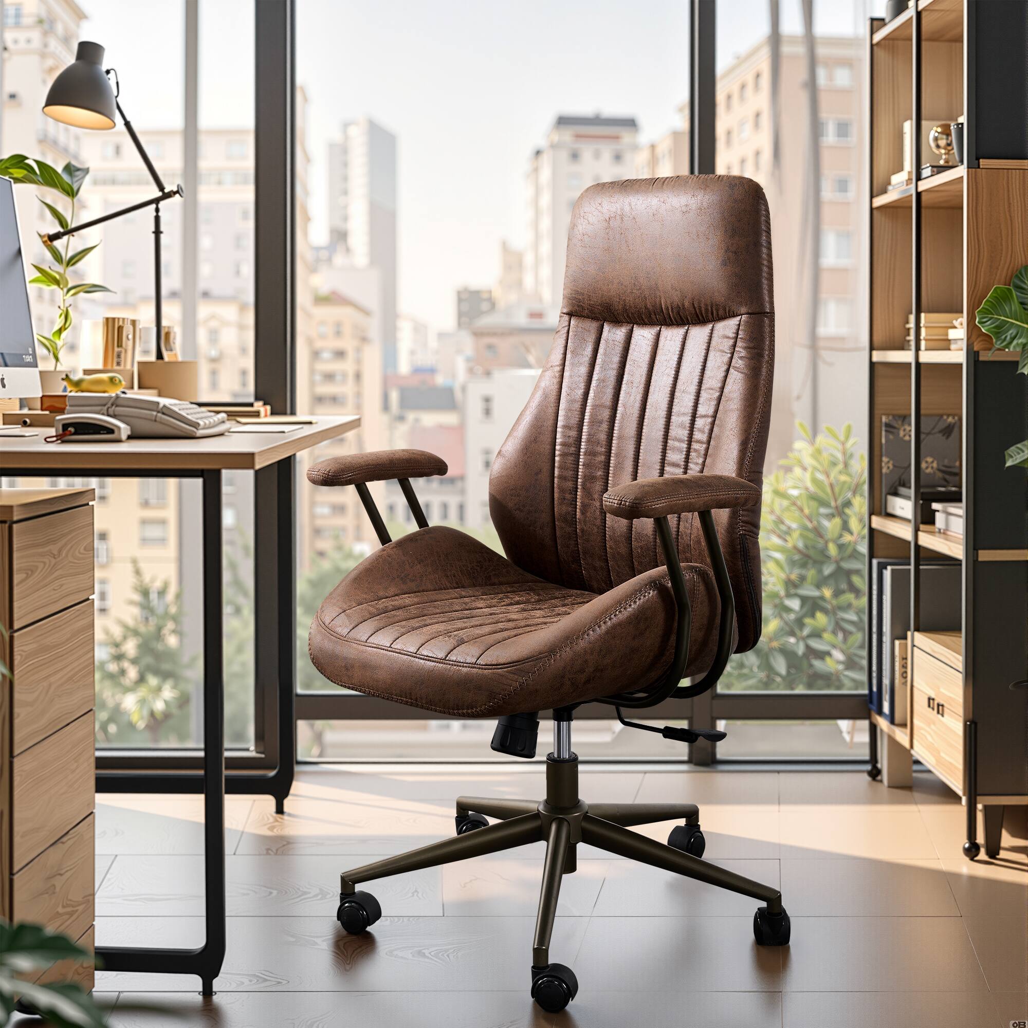 Dark Brown Executive Chair