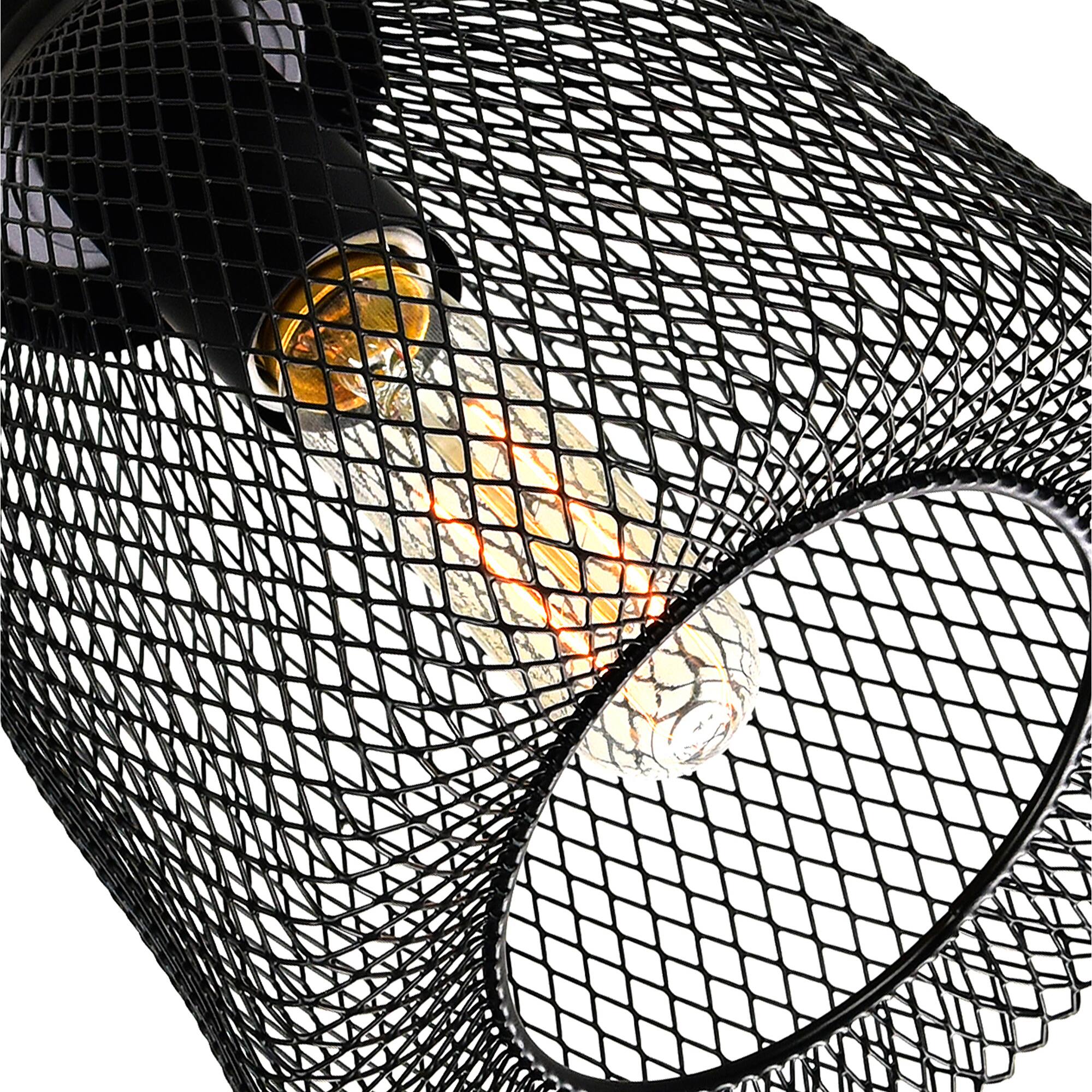 Alt View 1. CWI Lighting - Drea 1 Light Down Mini Pendant With Black Finish - Black.