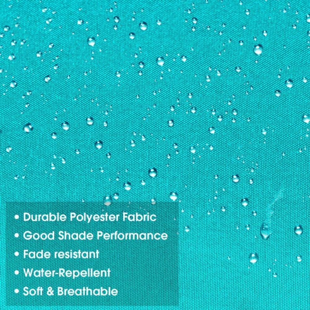 - Durable Polyester Fabric
- Good Shade Performance
- Fade resistant
- Water-Repellent
- Soft & Breathable