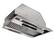Front. Onefly - 30 inches - Externally Vented & Recirculating - Insert Range Hood - Stainless steel.