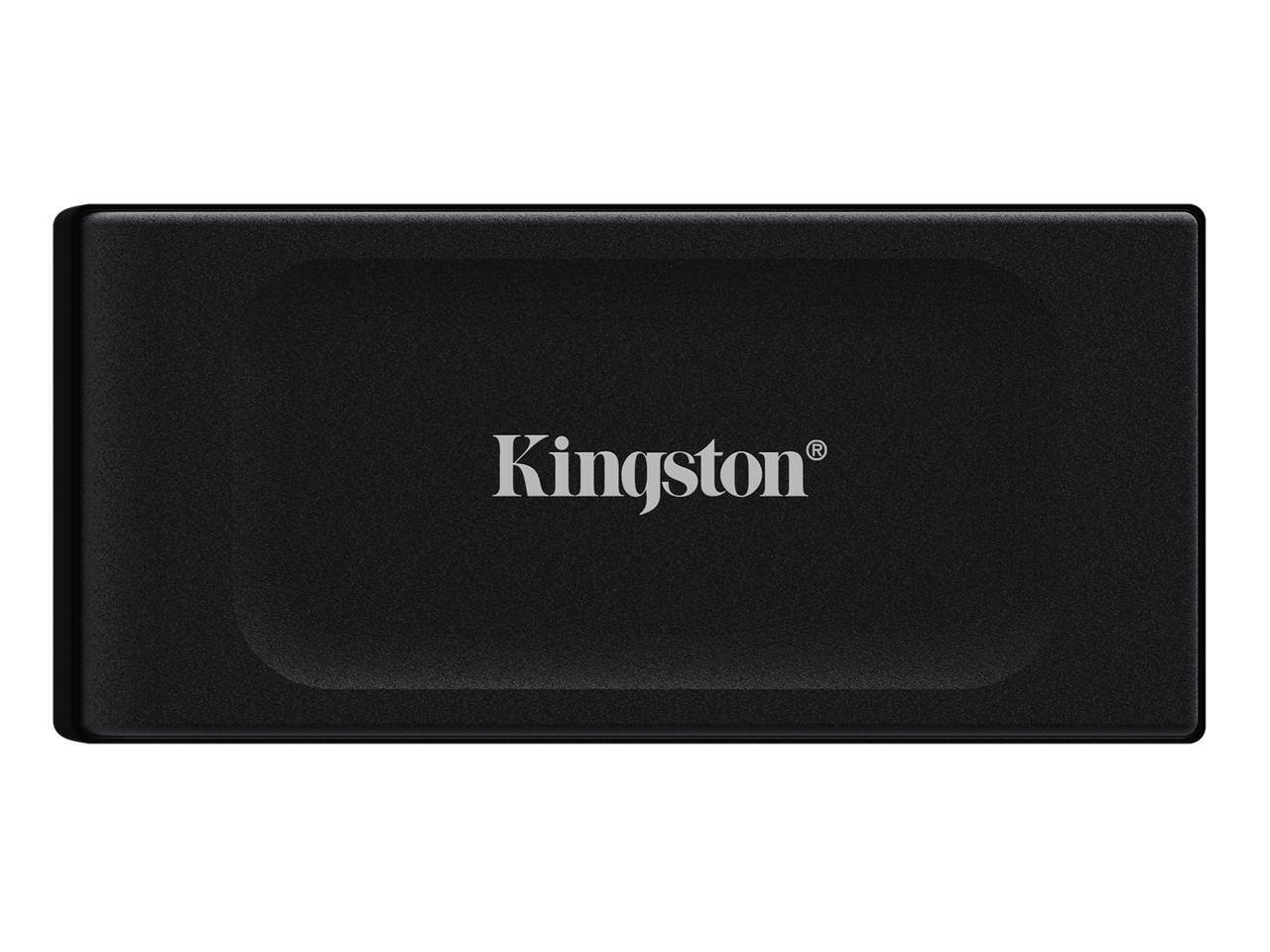 Kingston - External SXS1000 2TB USB 3.2 Gen 2x2 Type-C 3D NAND Solid State Disk - Black