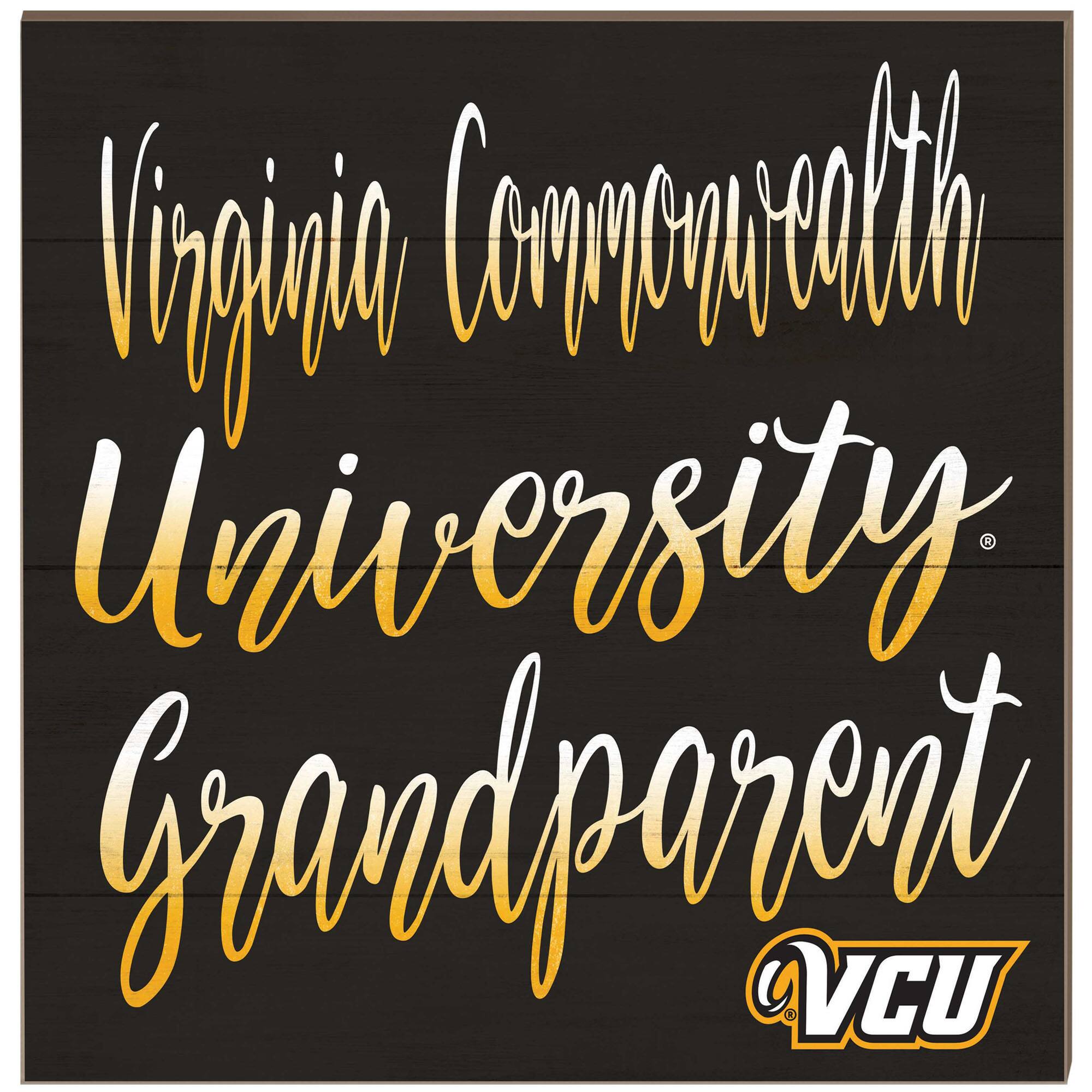 VCU Rams 10'' x 10'' Grandparent Plaque