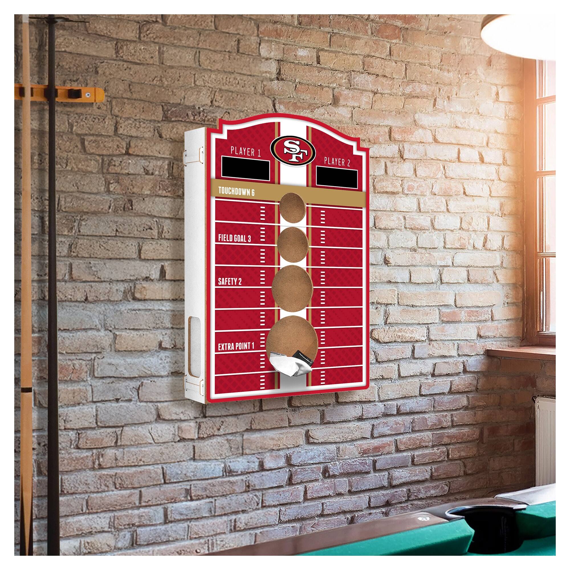 PLAYER 1  
TOUCHDOWN 6  
FIELD GOAL 3  
SAFETY 2  
EXTRA POINT 1  

PLAYER 2