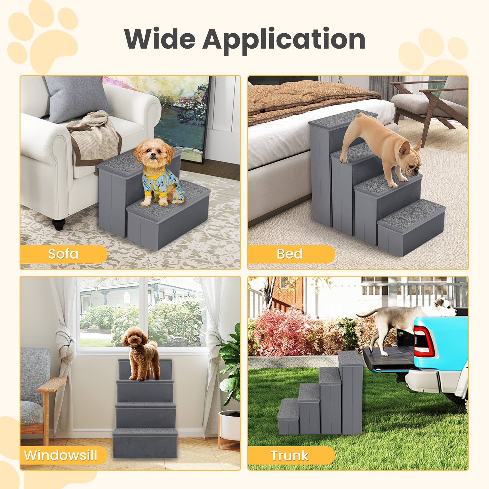 Wide Application

- Sofa
- Bed
- Windowsill
- Trunk