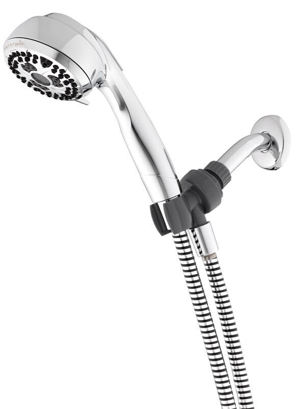 Waterpik - 7 settings Handheld Showerhead 1.8 gpm - Chrome