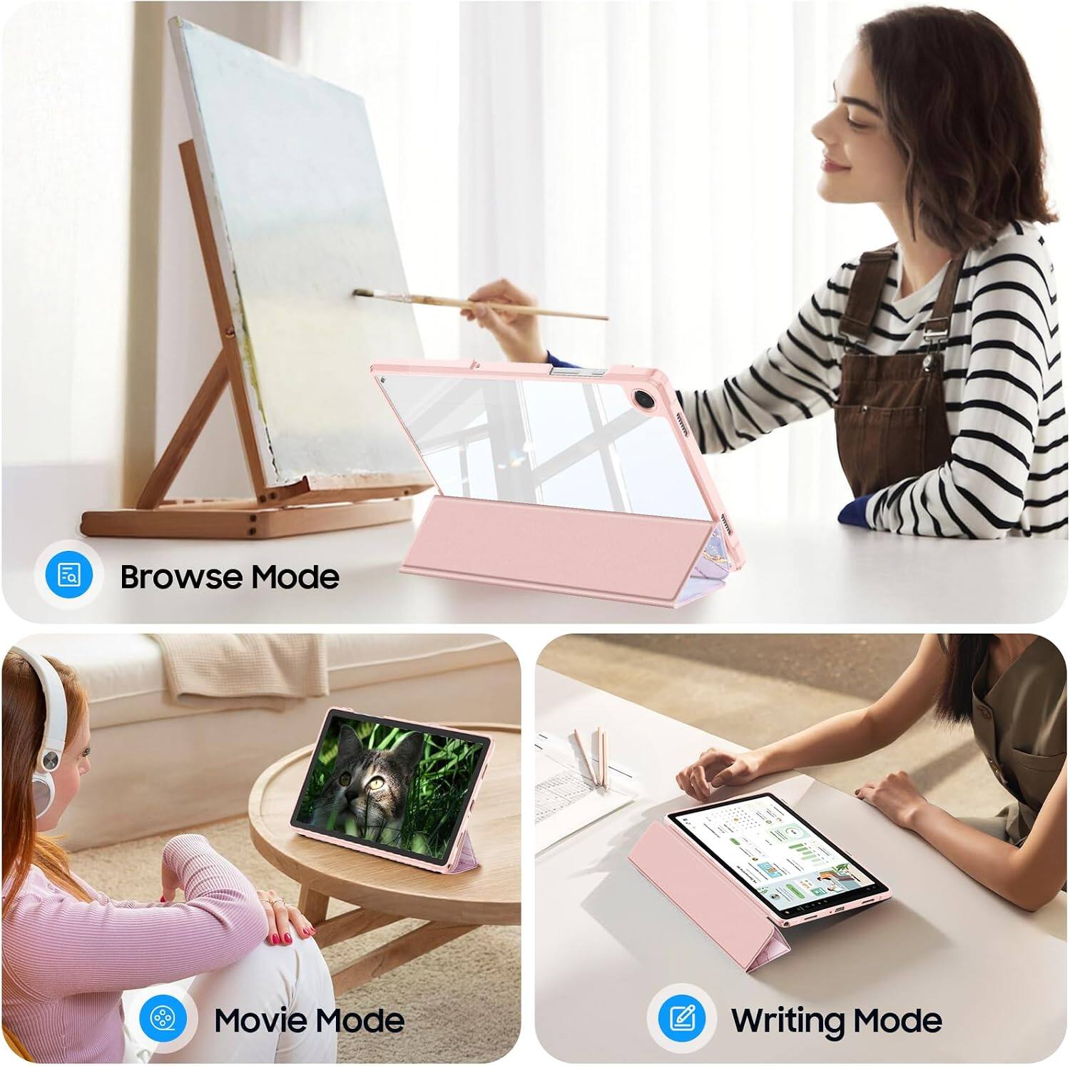 Browse Mode  
Movie Mode  
Writing Mode