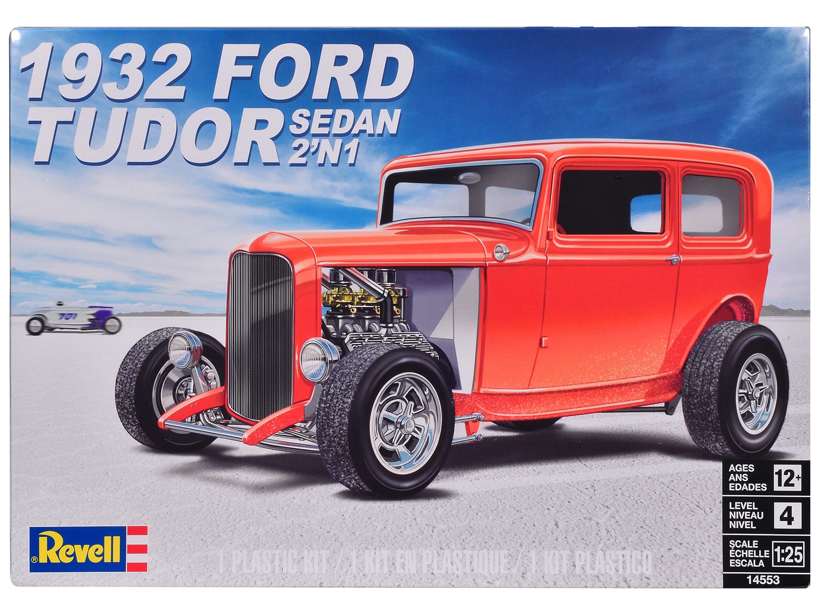 Level 4 Model Kit 1932 Ford Tudor Sedan 2-in-1 Kit 1/25 Scale Model by Revell price history on PriceWatchPro