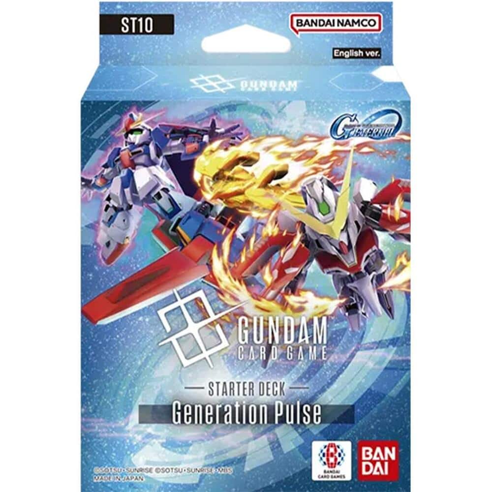 Bandai - Gundam Card Game Starter Deck - Generation Pulse (ST10) - 50 Cards price history on PriceWatchPro