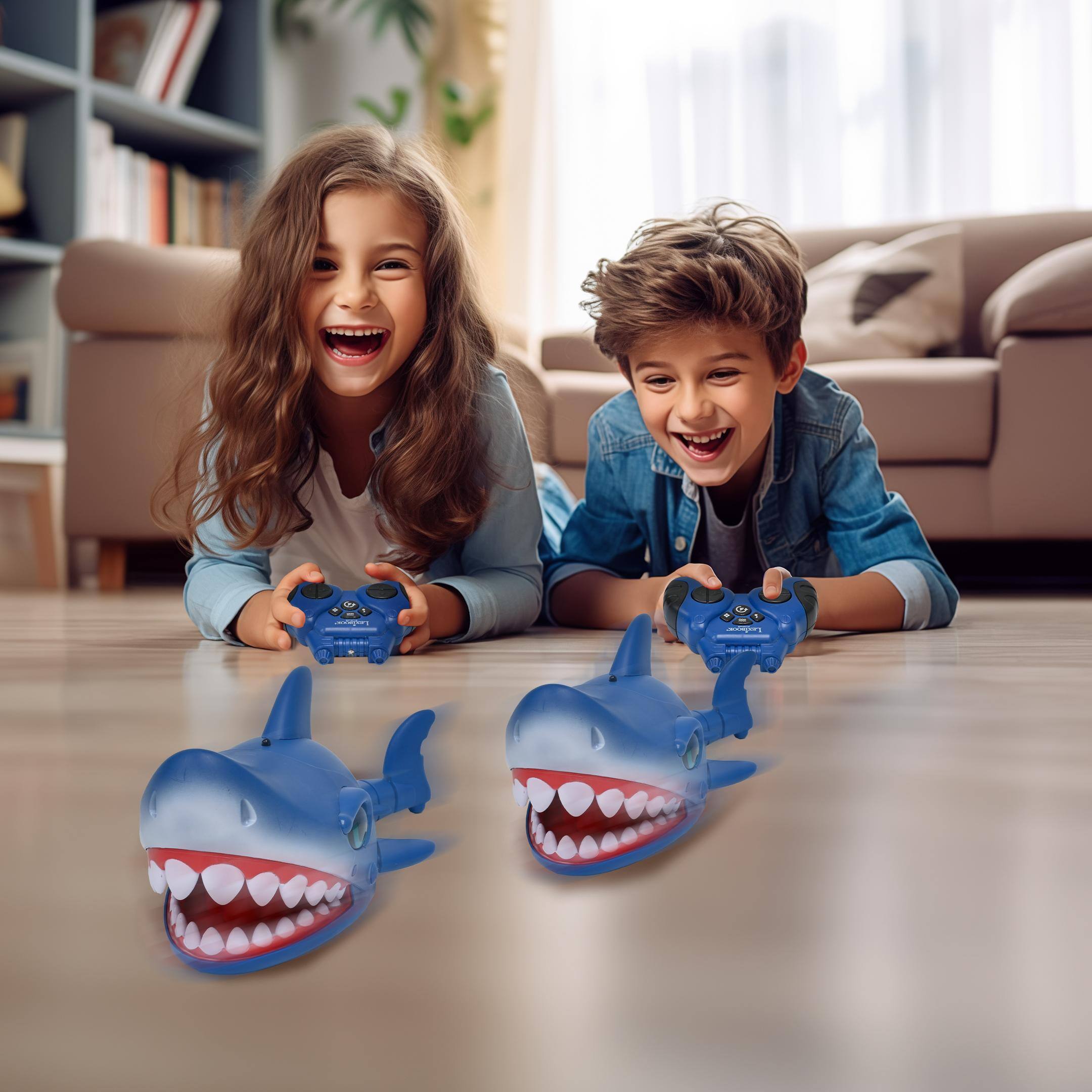 Alt View 6. Lexibook - RC Shark – Remote Controlled Crazy Shark with Sound Effects.
