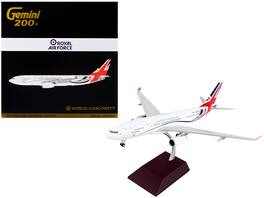 GeminiJets - Airbus A330 MRTT Tanker Aircraft British Royal Air Force Gemini 200 Series 1/200 - White with United Kingdom Flag Graphics